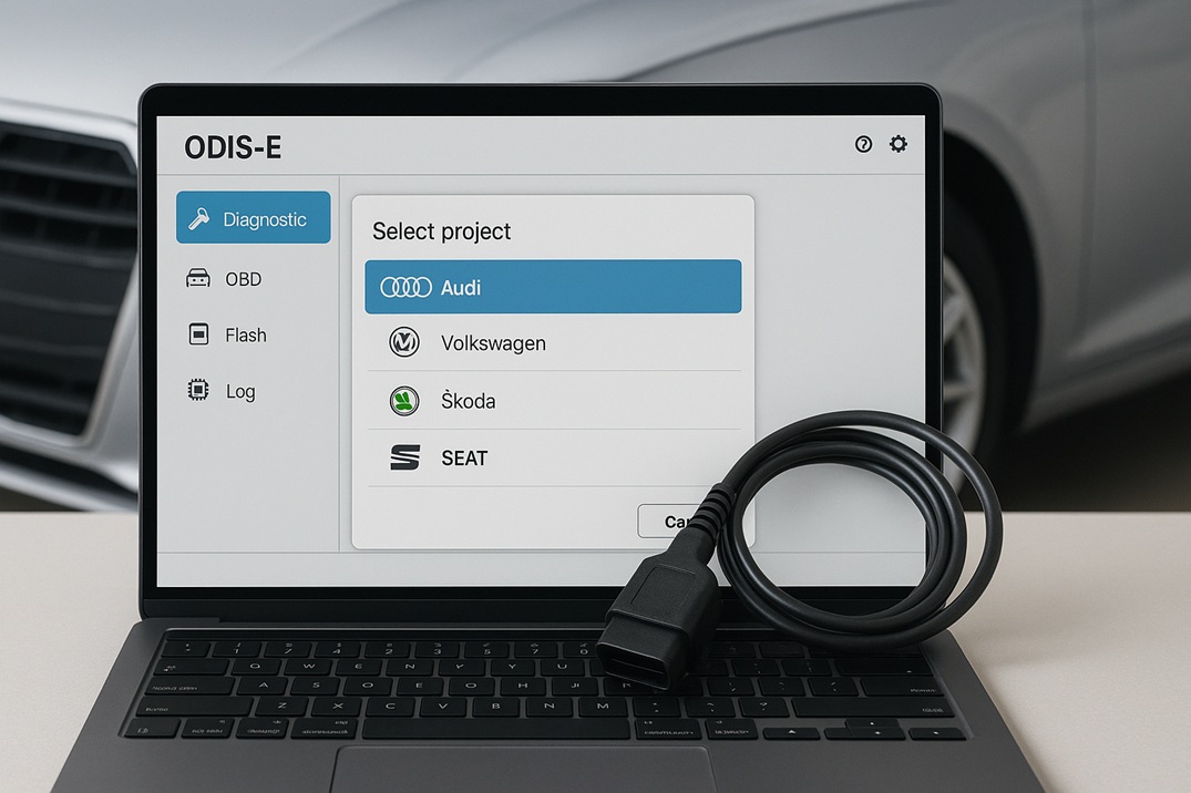 Соотношение проектов с автомобилем в ODIS Engineering